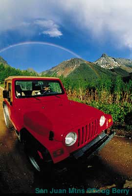 4-wheeling in Central Colorado