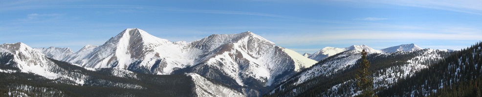 Looking east from Monarch Pass